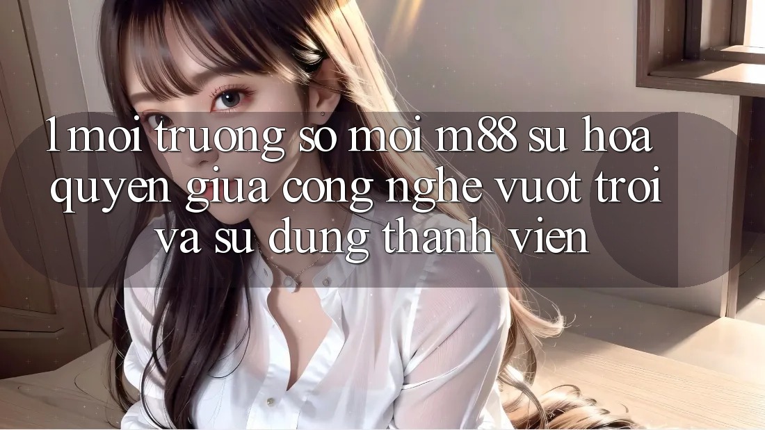 1. Môi trường số Mới M88: Sự Hòa quyện Giữa Công Nghệ Vượt Trội Và Sử dụng Thành viên