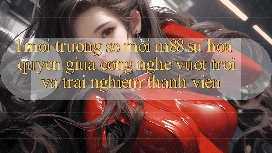 1. Môi trường số Mới M88: Sự Hòa quyện Giữa Công Nghệ Vượt Trội Và Trải Nghiệm Thành viên 1. Môi trường số Mới M88: Sự Hòa quyện Giữa Công Nghệ Vượt Trội Và Trải Nghiệm Thành viên