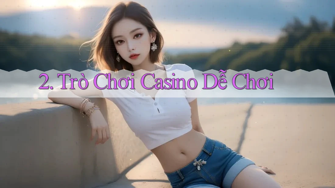 2. Trò Chơi Casino Dễ Chơi 2. Trò Chơi Casino Dễ Chơi