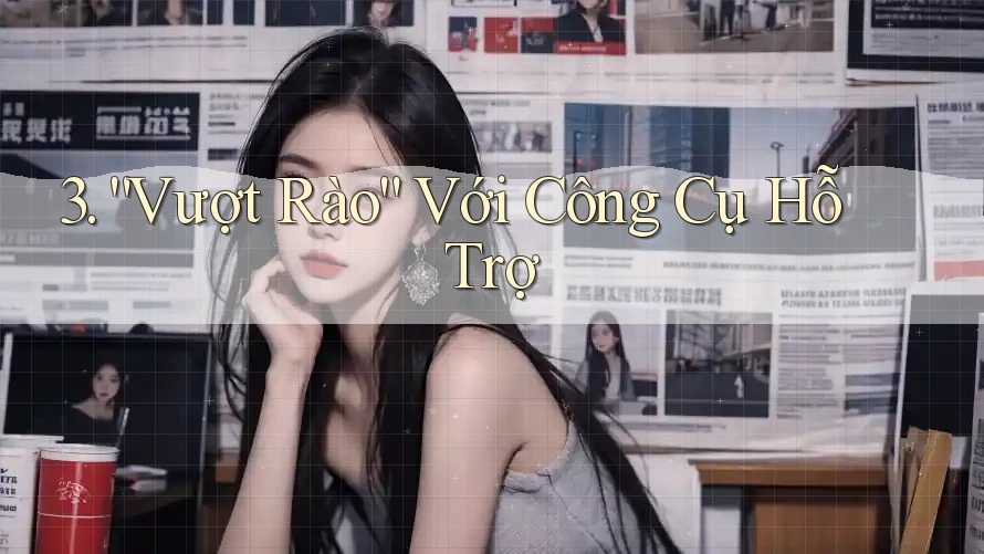 3. “Vượt Rào” Với Công Cụ Hỗ Trợ 3. “Vượt Rào” Với Công Cụ Hỗ Trợ