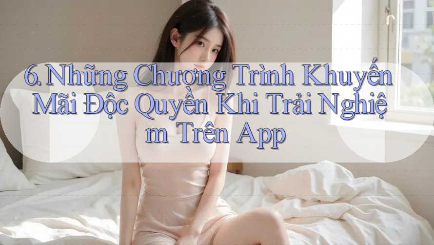 6. Những Chương Trình Khuyến Mãi Độc Quyền Khi Trải Nghiệm Trên App 6. Những Chương Trình Khuyến Mãi Độc Quyền Khi Trải Nghiệm Trên App