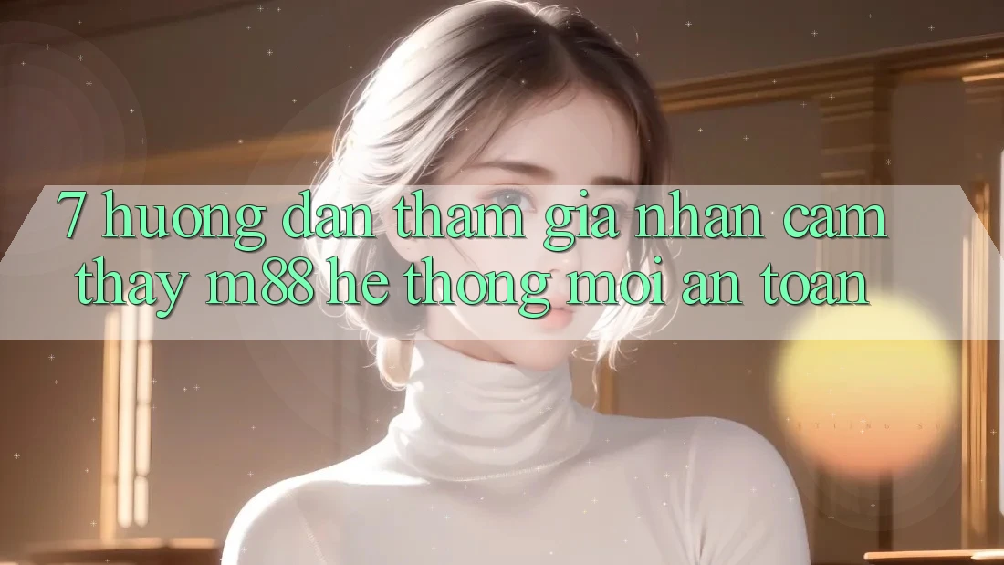 7. Hướng Dẫn Tham Gia Nhận cảm thấy M88 Hệ thống Mới An Toàn