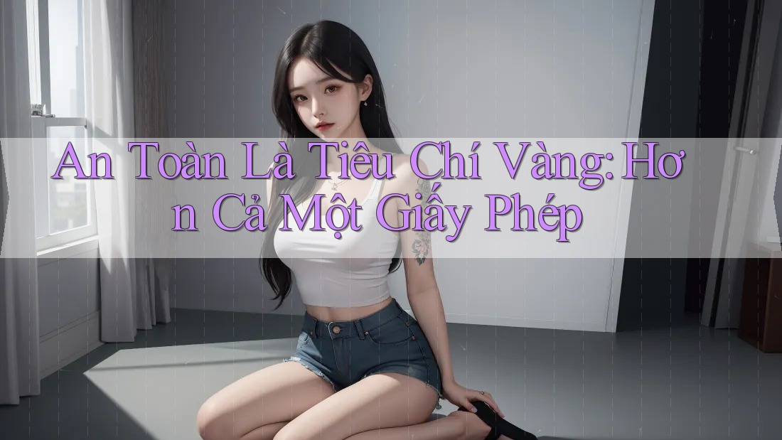 An Toàn Là Tiêu Chí Vàng: Hơn Cả Một Giấy Phép An Toàn Là Tiêu Chí Vàng: Hơn Cả Một Giấy Phép