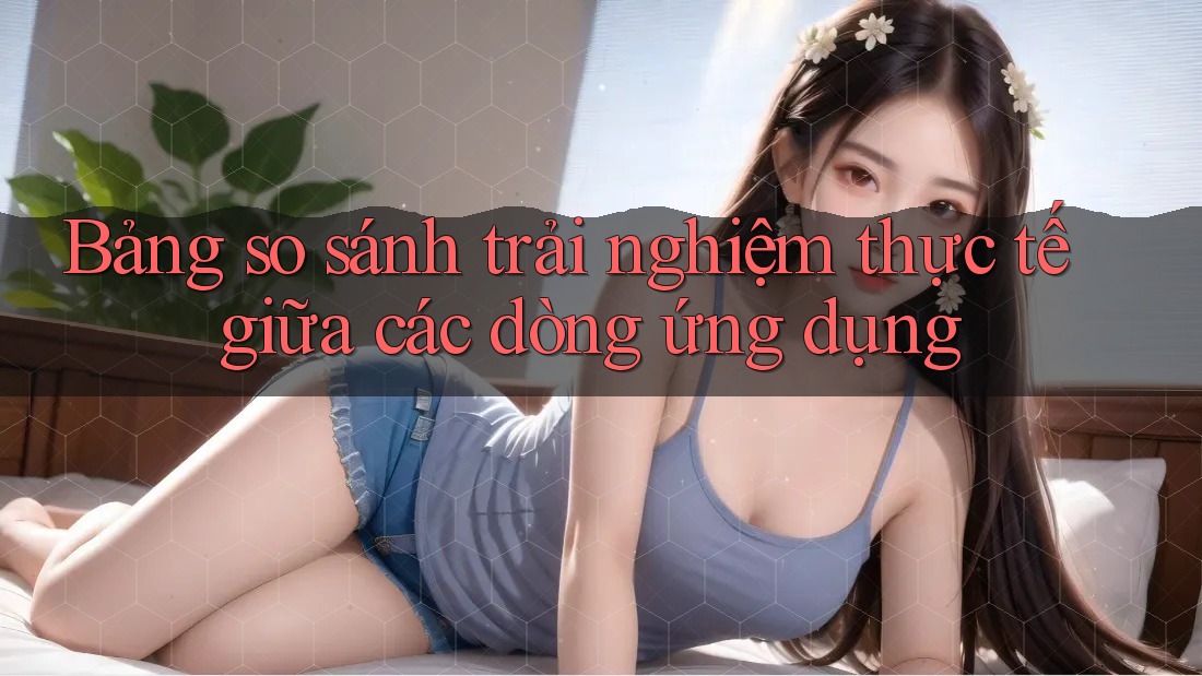 Bảng so sánh trải nghiệm thực tế giữa các dòng ứng dụng Bảng so sánh trải nghiệm thực tế giữa các dòng ứng dụng