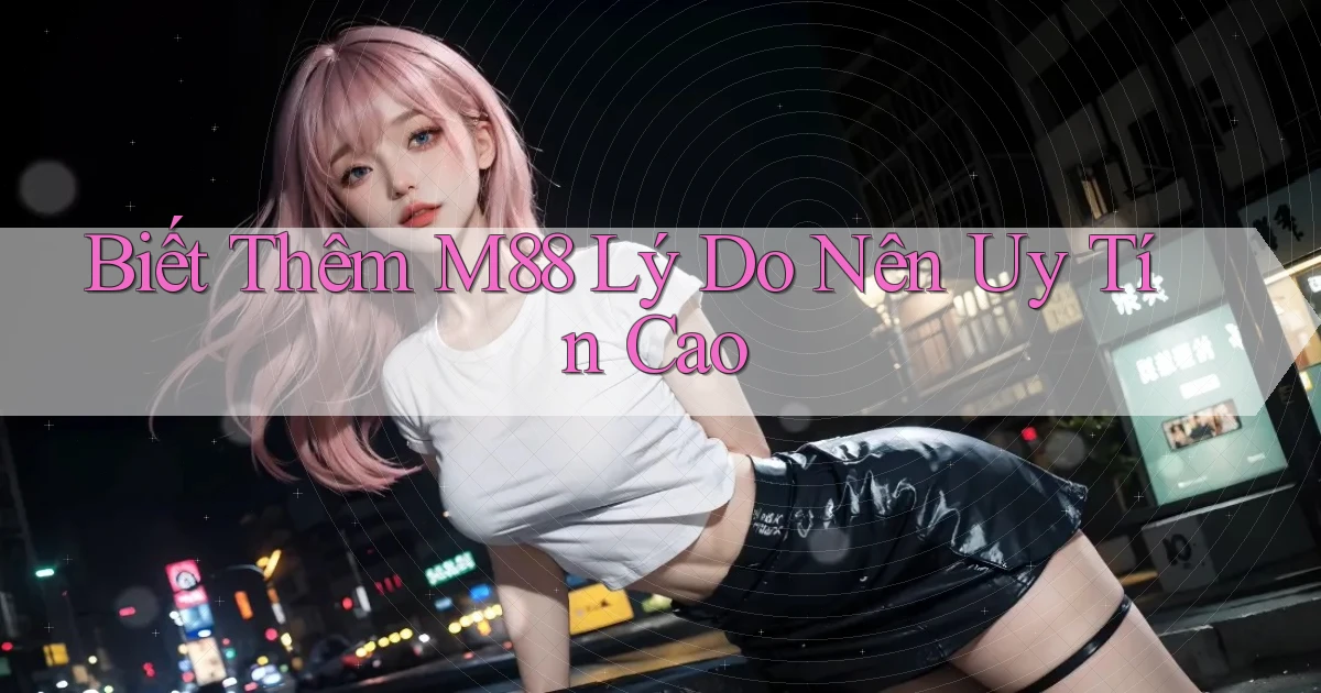 biết thêm m88 lý do nên uy tín cao
