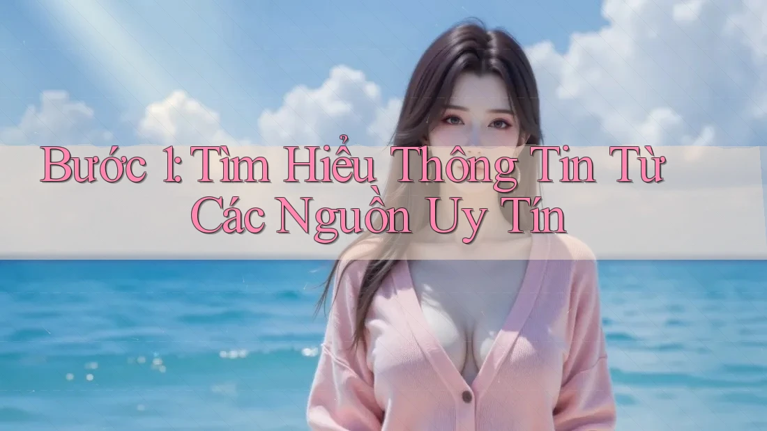 Bước 1: Tìm Hiểu Thông Tin Từ Các Nguồn Uy Tín Bước 1: Tìm Hiểu Thông Tin Từ Các Nguồn Uy Tín