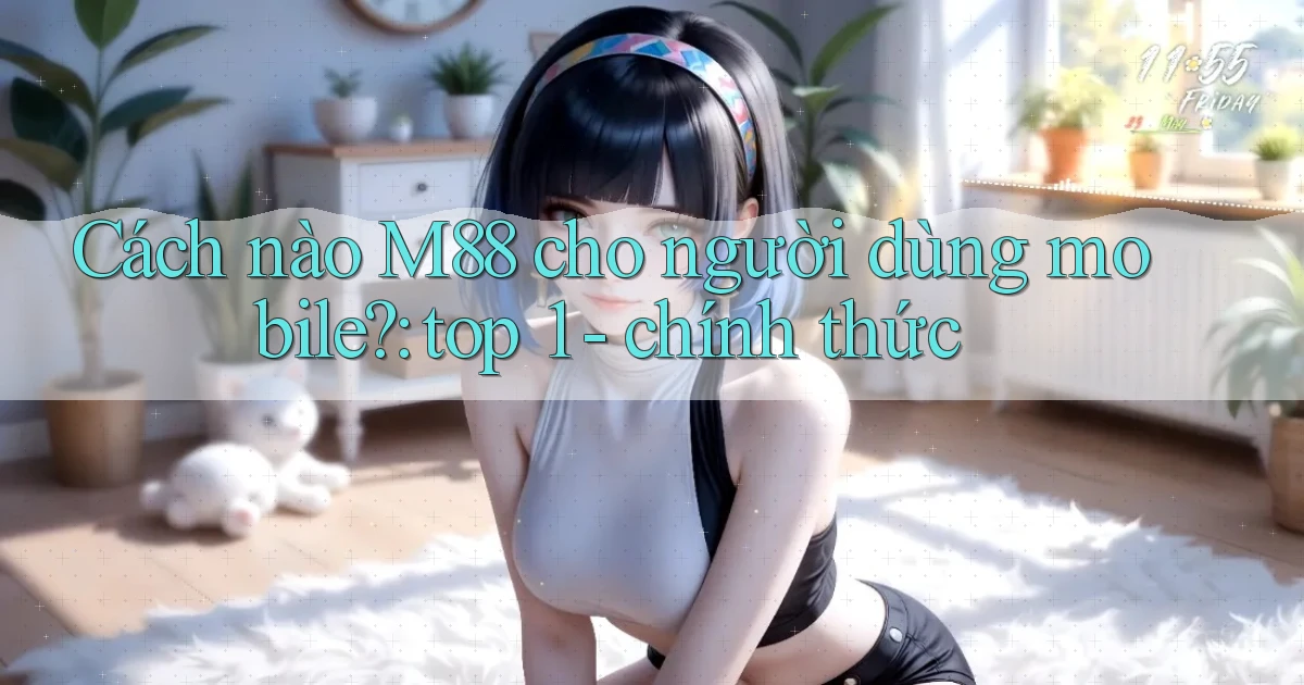 Cách nào M88 cho người dùng mobile top 1   chính thức