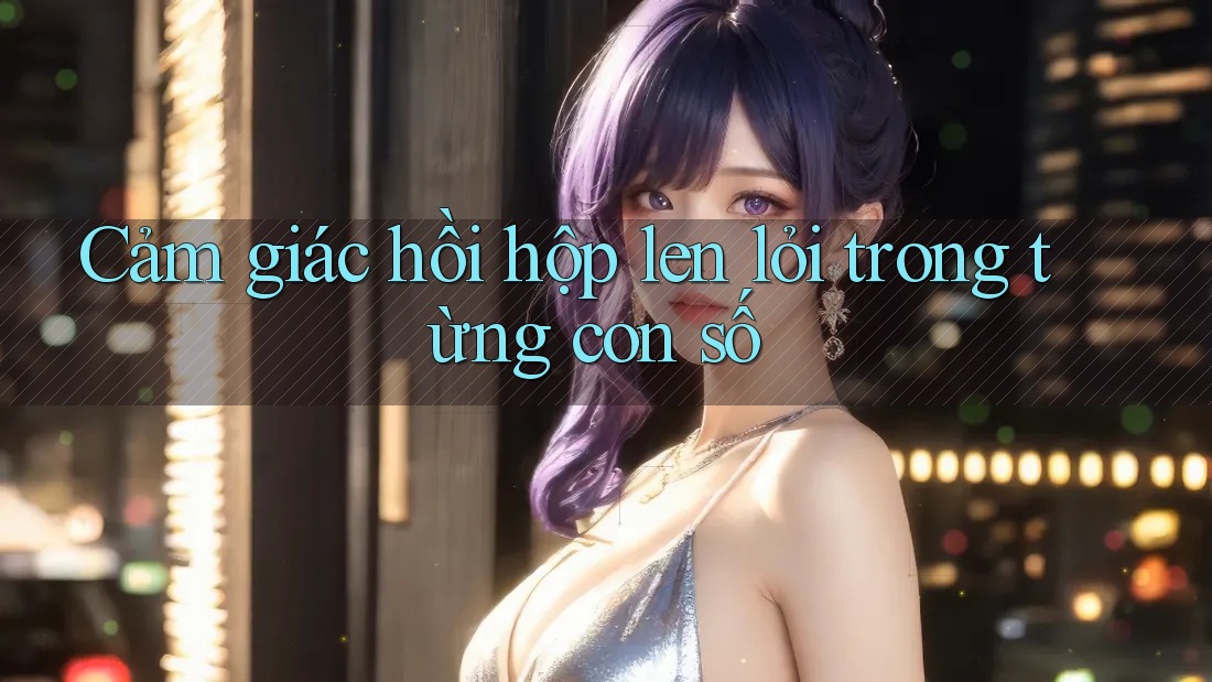 Cảm giác hồi hộp len lỏi trong từng con số Cảm giác hồi hộp len lỏi trong từng con số
