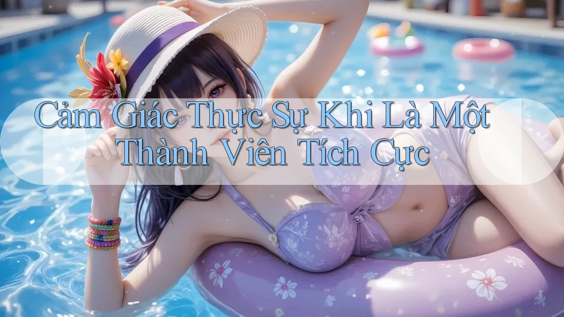 Cảm Giác Thực Sự Khi Là Một Thành Viên Tích Cực Cảm Giác Thực Sự Khi Là Một Thành Viên Tích Cực