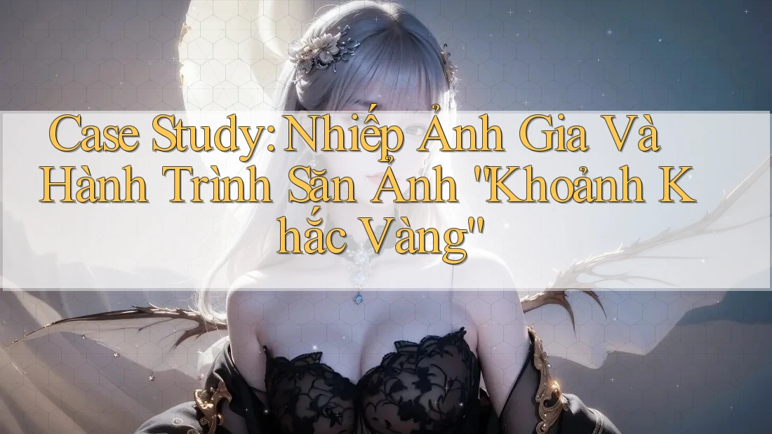 Case Study: Nhiếp Ảnh Gia Và Hành Trình Săn Ảnh “Khoảnh Khắc Vàng” Case Study: Nhiếp Ảnh Gia Và Hành Trình Săn Ảnh “Khoảnh Khắc Vàng”