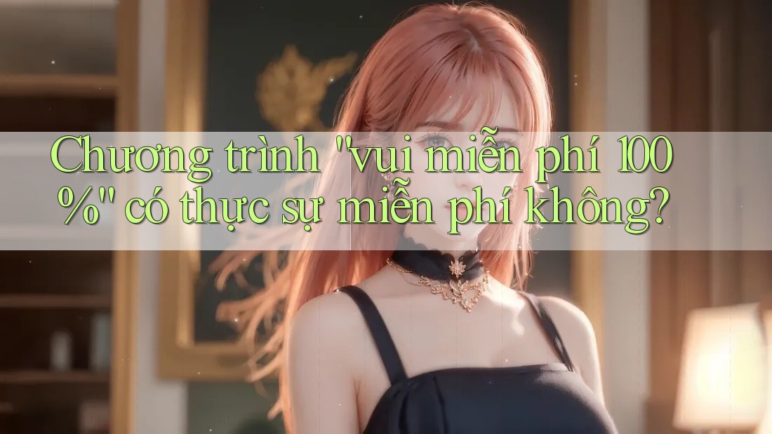 Chương trình “vui miễn phí 100%” có thực sự miễn phí không? Chương trình “vui miễn phí 100%” có thực sự miễn phí không?