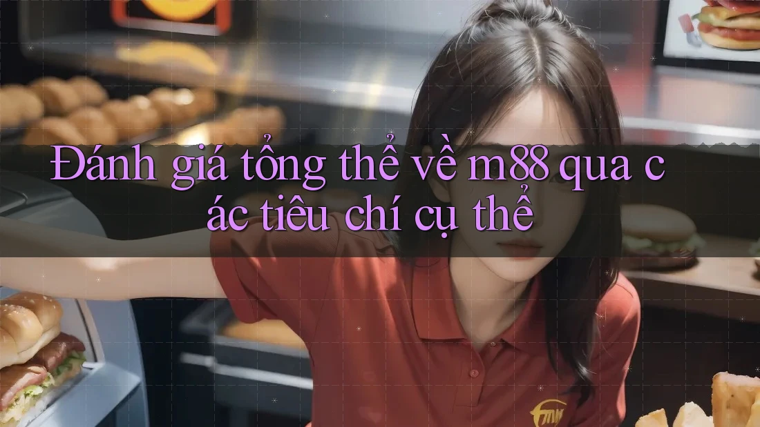 Đánh giá tổng thể về m88 qua các tiêu chí cụ thể