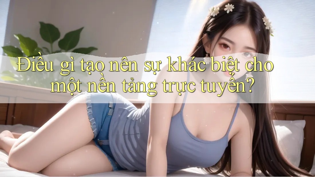 Điều gì tạo nên sự khác biệt cho một nền tảng trực tuyến? Điều gì tạo nên sự khác biệt cho một nền tảng trực tuyến?