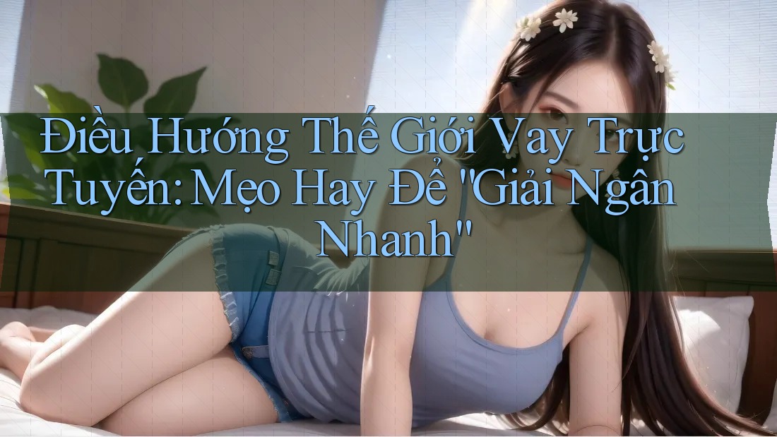 Điều Hướng Thế Giới Vay Trực Tuyến: Mẹo Hay Để “Giải Ngân Nhanh”