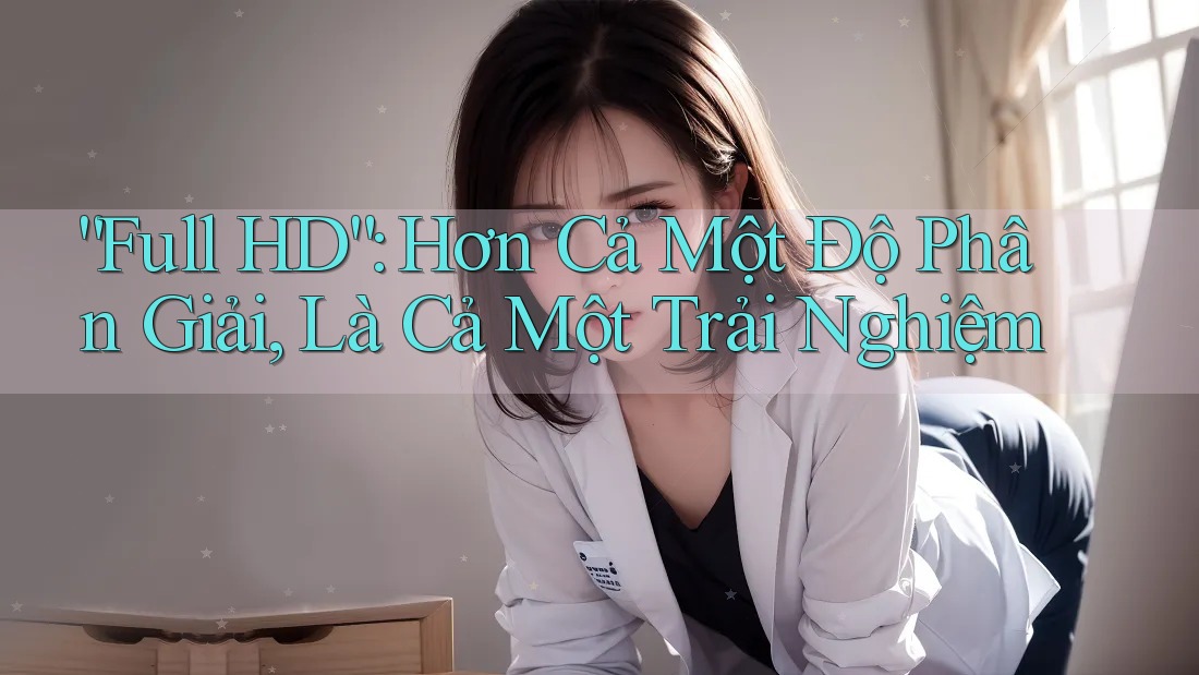 “Full HD”: Hơn Cả Một Độ Phân Giải, Là Cả Một Trải Nghiệm “Full HD”: Hơn Cả Một Độ Phân Giải, Là Cả Một Trải Nghiệm