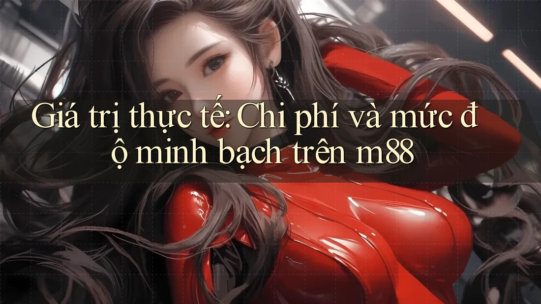 Giá trị thực tế: Chi phí và mức độ minh bạch trên m88 Giá trị thực tế: Chi phí và mức độ minh bạch trên m88