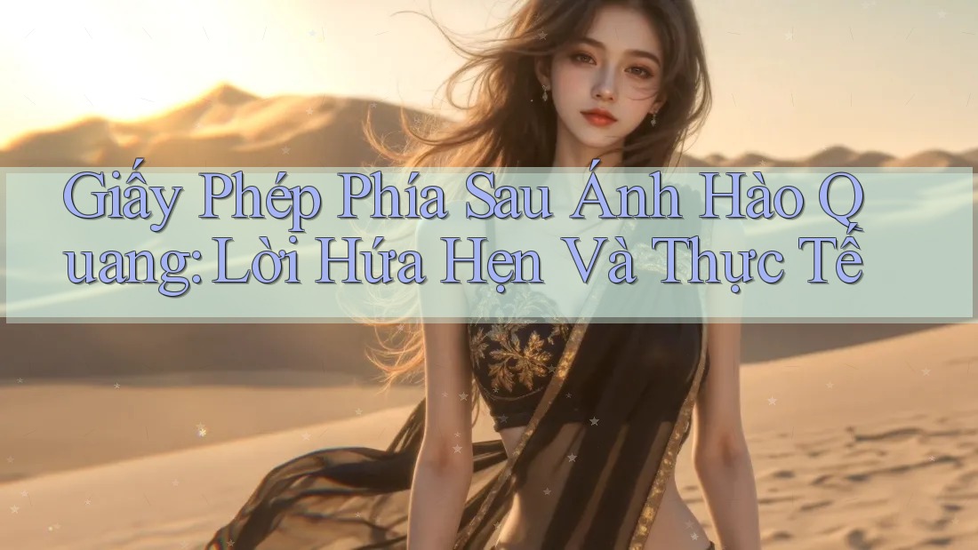 Giấy Phép Phía Sau Ánh Hào Quang: Lời Hứa Hẹn Và Thực Tế Giấy Phép Phía Sau Ánh Hào Quang: Lời Hứa Hẹn Và Thực Tế