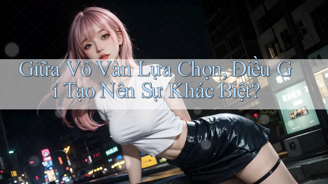 Giữa Vô Vàn Lựa Chọn, Điều Gì Tạo Nên Sự Khác Biệt? Giữa Vô Vàn Lựa Chọn, Điều Gì Tạo Nên Sự Khác Biệt?
