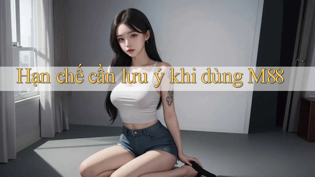 Hạn chế cần lưu ý khi dùng M88 Hạn chế cần lưu ý khi dùng M88