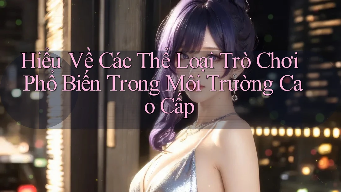 Hiểu Về Các Thể Loại Trò Chơi Phổ Biến Trong Môi Trường Cao Cấp Hiểu Về Các Thể Loại Trò Chơi Phổ Biến Trong Môi Trường Cao Cấp