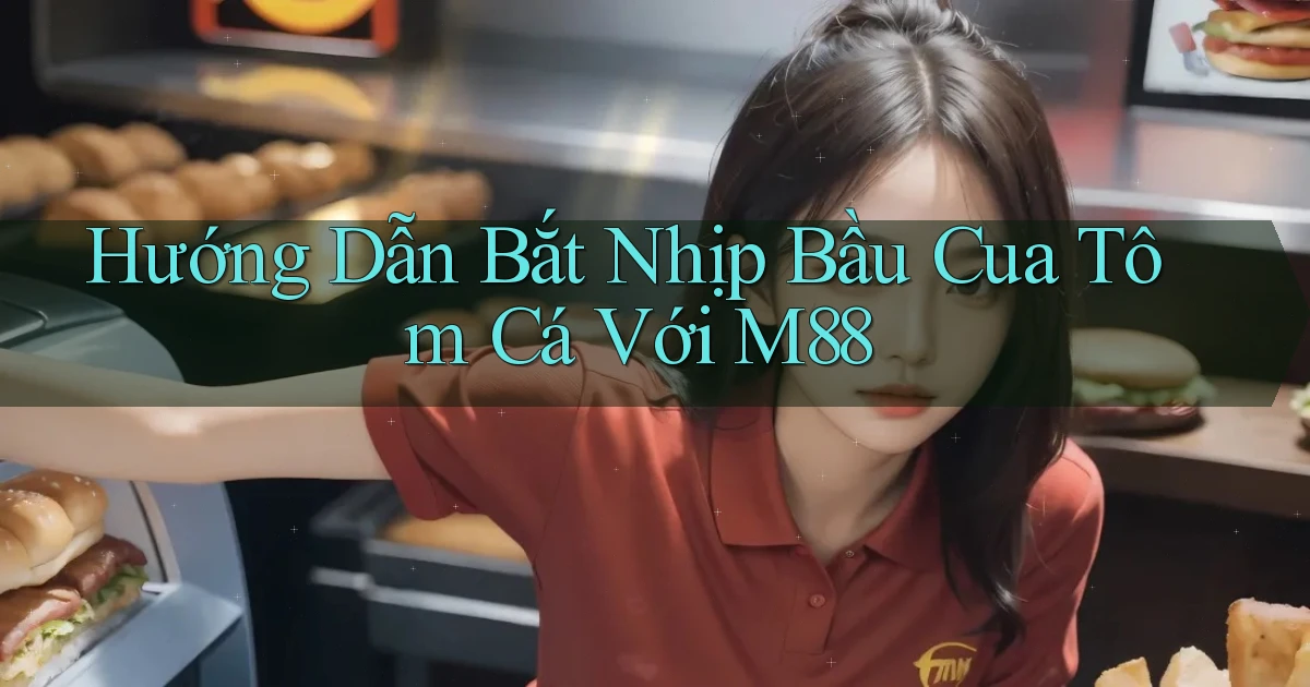 hướng dẫn bắt nhịp bầu cua tôm cá với m88