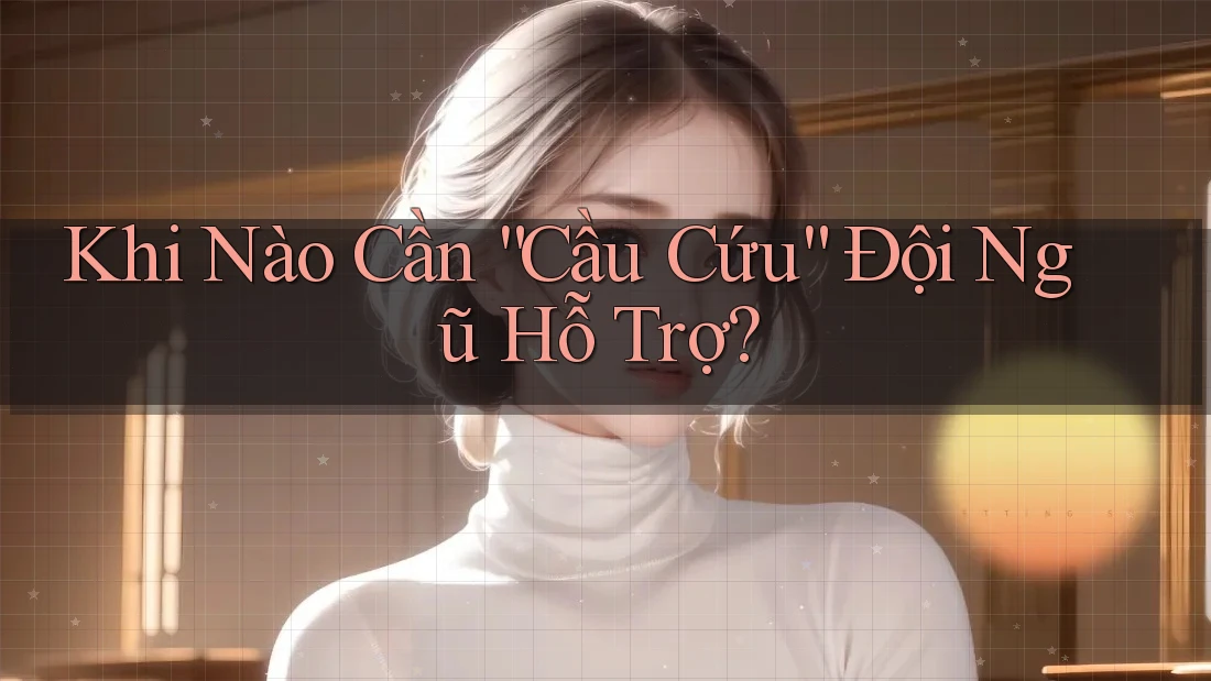 Khi Nào Cần “Cầu Cứu” Đội Ngũ Hỗ Trợ? Khi Nào Cần “Cầu Cứu” Đội Ngũ Hỗ Trợ?
