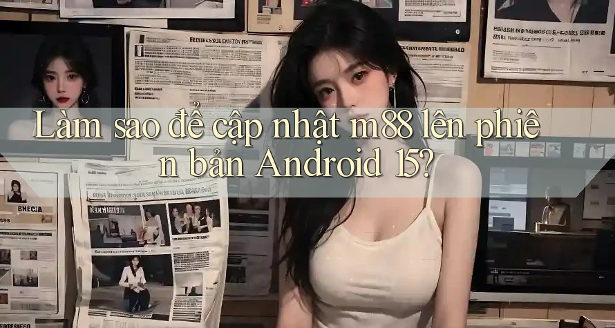 Làm sao để cập nhật m88 lên phiên bản Android 15?