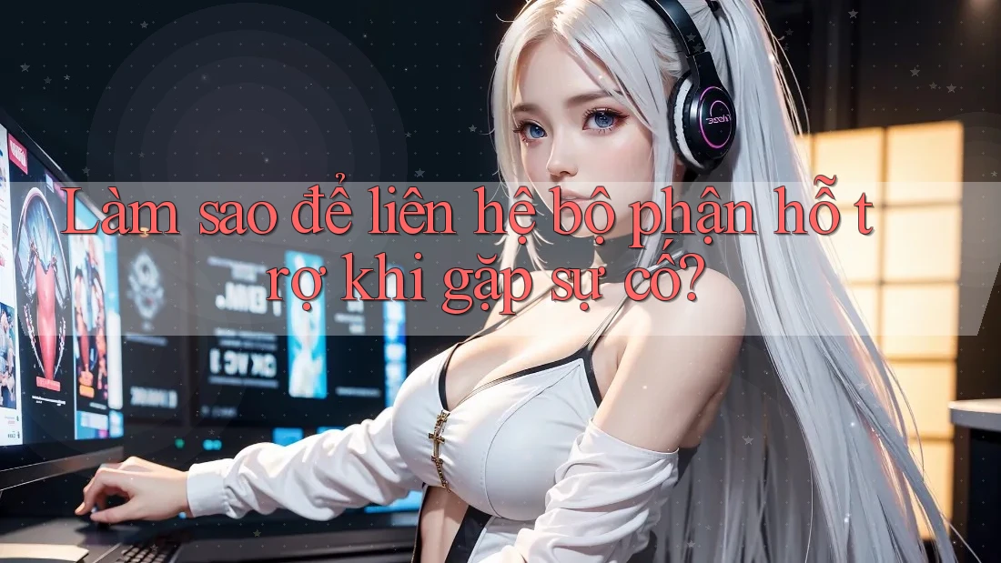 Làm sao để liên hệ bộ phận hỗ trợ khi gặp sự cố? Làm sao để liên hệ bộ phận hỗ trợ khi gặp sự cố?