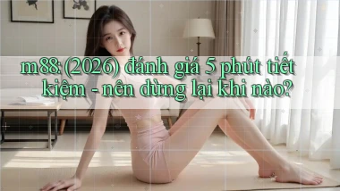 m88 (2026) đánh giá 5 phút tiết kiệm   nên dừng lại khi nào