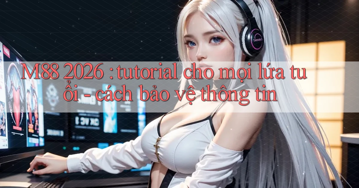 M88 2026 tutorial cho mọi lứa tuổi   cách bảo vệ thông tin