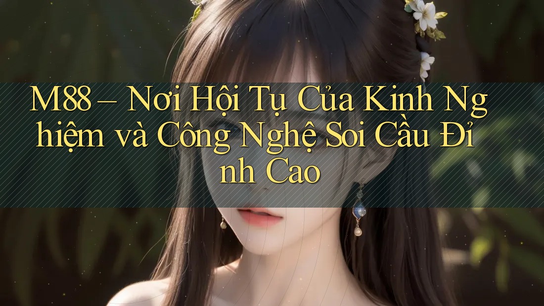 M88 – Nơi Hội Tụ Của Kinh Nghiệm và Công Nghệ Soi Cầu Đỉnh Cao