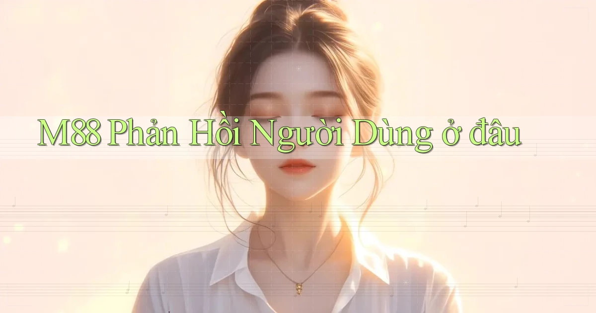 m88 phản hồi người dùng ở đâu