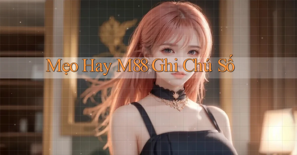 mẹo hay m88 ghi chú số