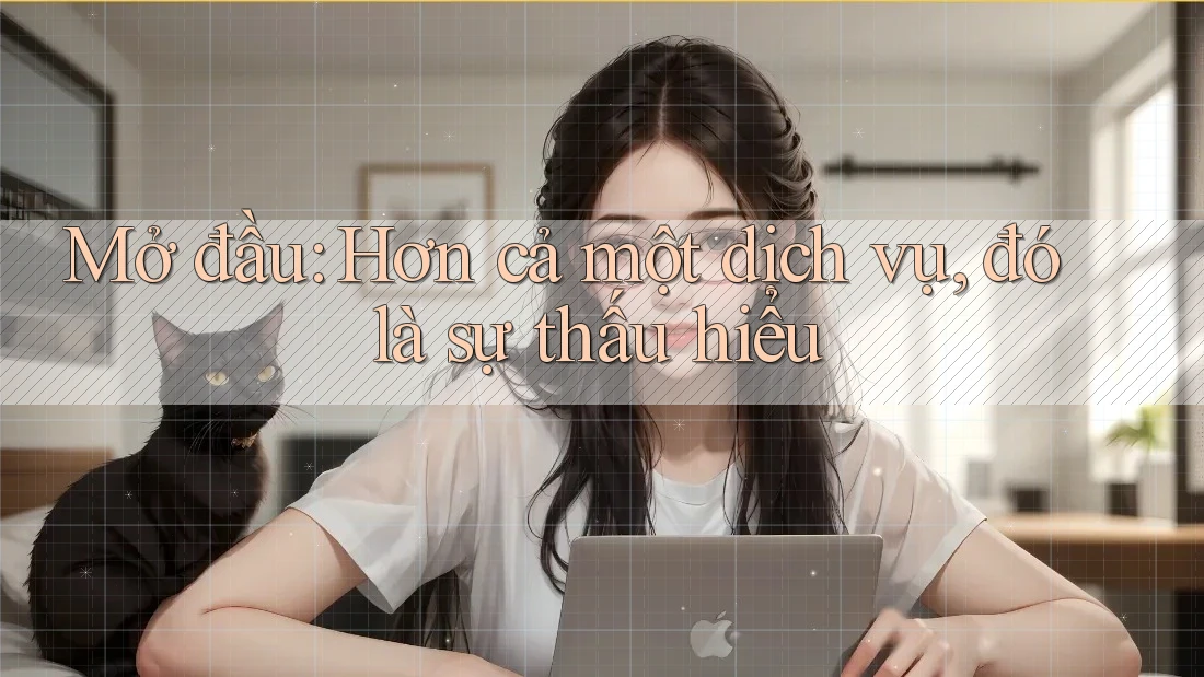 Mở đầu: Hơn cả một dịch vụ, đó là sự thấu hiểu Mở đầu: Hơn cả một dịch vụ, đó là sự thấu hiểu
