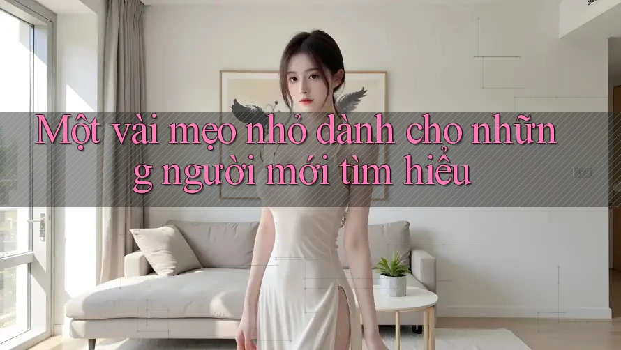 Một vài mẹo nhỏ dành cho những người mới tìm hiểu