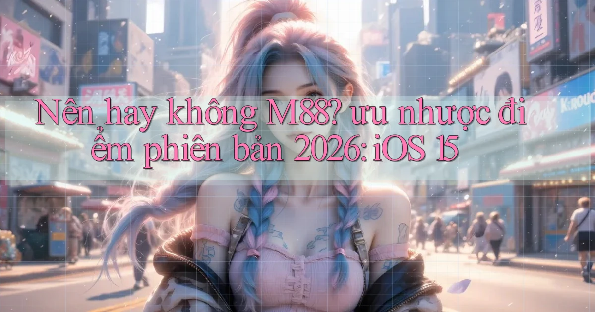 Nên hay không M88 ưu nhược điểm phiên bản 2026 iOS 15