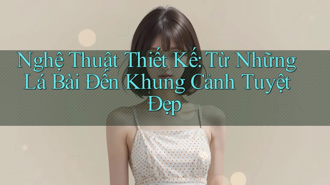 Nghệ Thuật Thiết Kế: Từ Những Lá Bài Đến Khung Cảnh Tuyệt Đẹp Nghệ Thuật Thiết Kế: Từ Những Lá Bài Đến Khung Cảnh Tuyệt Đẹp