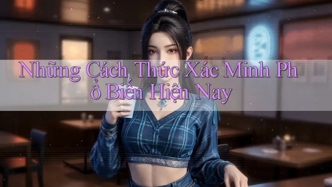 Những Cách Thức Xác Minh Phổ Biến Hiện Nay Những Cách Thức Xác Minh Phổ Biến Hiện Nay