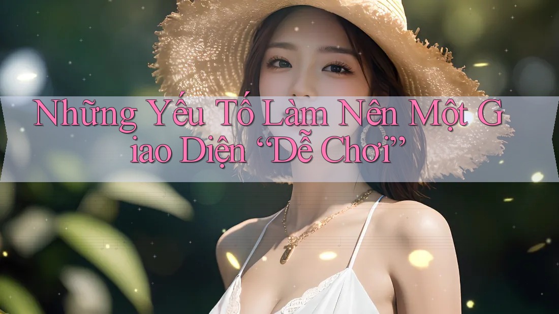 Những Yếu Tố Làm Nên Một Giao Diện “Dễ Chơi” Những Yếu Tố Làm Nên Một Giao Diện “Dễ Chơi”