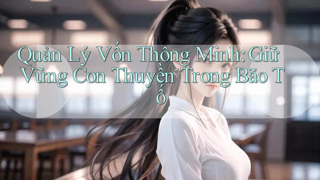 Quản Lý Vốn Thông Minh: Giữ Vững Con Thuyền Trong Bão Tố Quản Lý Vốn Thông Minh: Giữ Vững Con Thuyền Trong Bão Tố