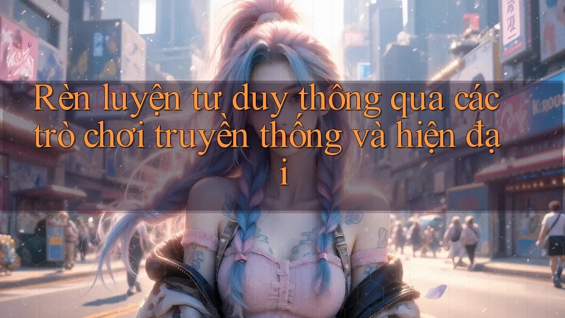 Rèn luyện tư duy thông qua các trò chơi truyền thống và hiện đại