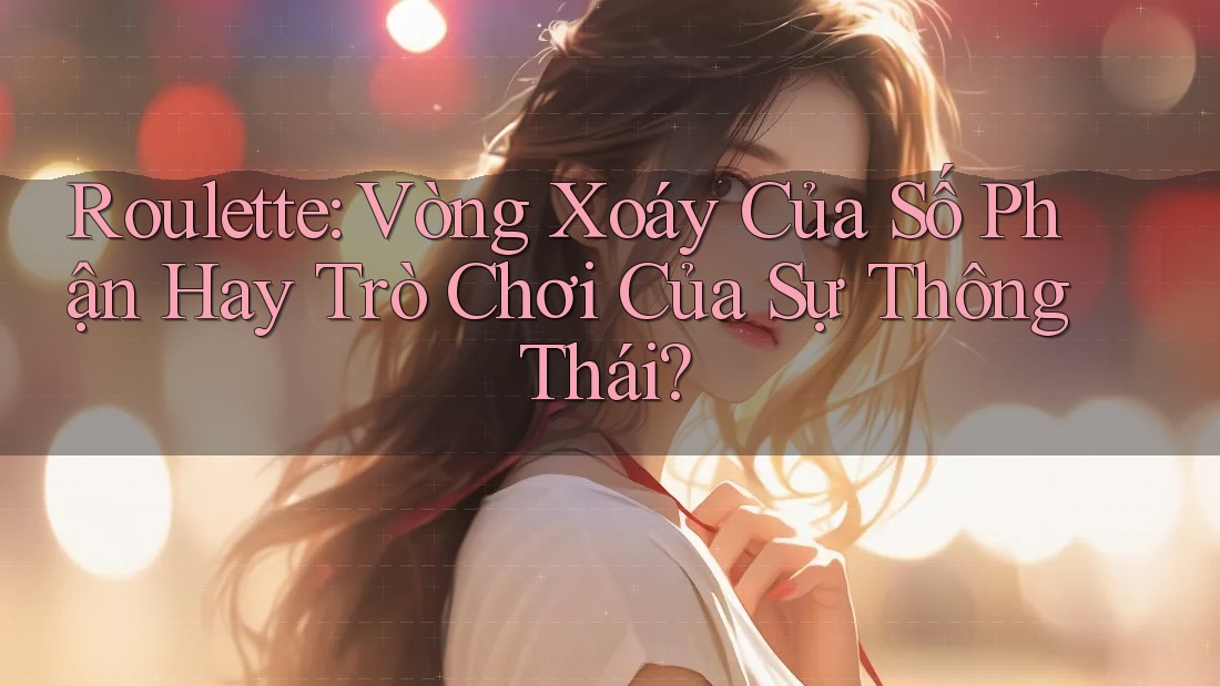 Roulette: Vòng Xoáy Của Số Phận Hay Trò Chơi Của Sự Thông Thái? Roulette: Vòng Xoáy Của Số Phận Hay Trò Chơi Của Sự Thông Thái?