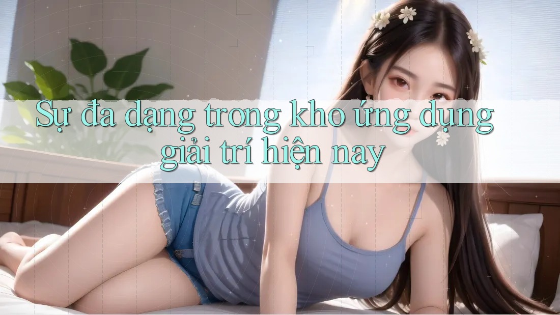Sự đa dạng trong kho ứng dụng giải trí hiện nay Sự đa dạng trong kho ứng dụng giải trí hiện nay