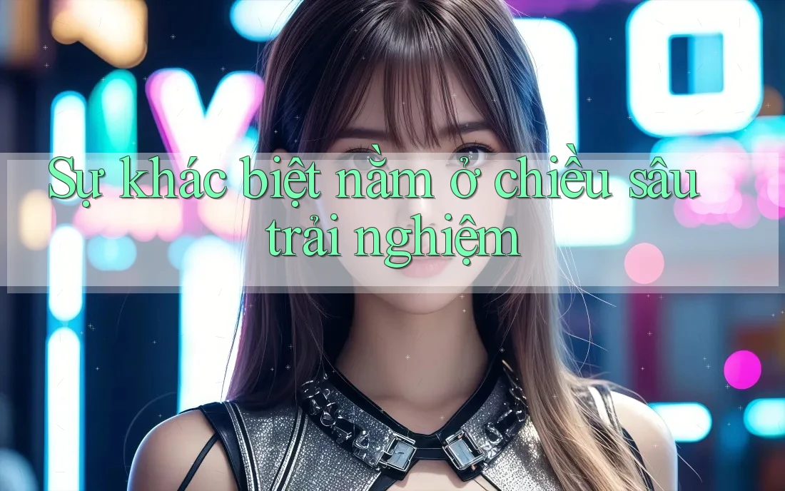 Sự khác biệt nằm ở chiều sâu trải nghiệm Sự khác biệt nằm ở chiều sâu trải nghiệm