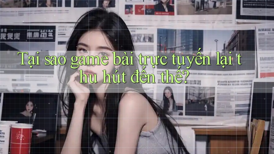 Tại sao game bài trực tuyến lại thu hút đến thế? Tại sao game bài trực tuyến lại thu hút đến thế?
