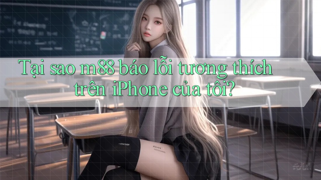 Tại sao m88 báo lỗi tương thích trên iPhone của tôi?