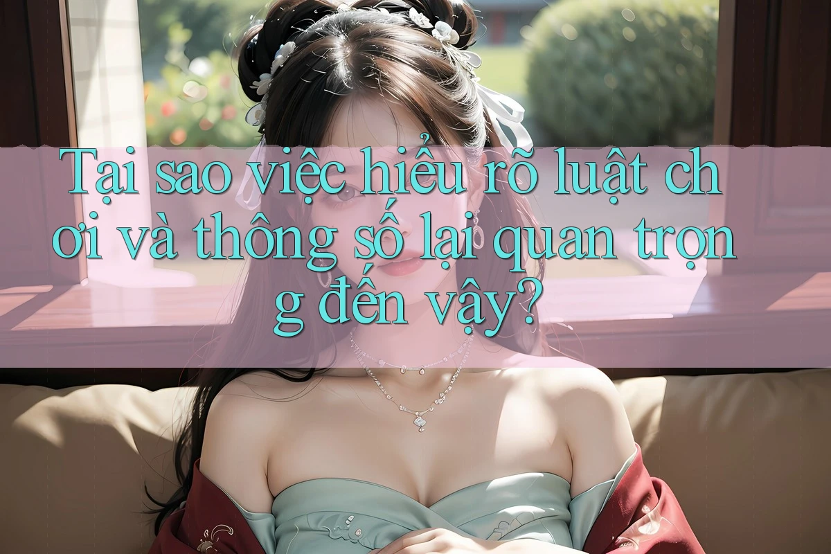 Tại sao việc hiểu rõ luật chơi và thông số lại quan trọng đến vậy?