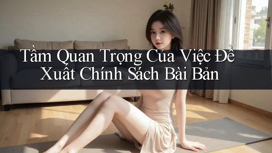 Tầm Quan Trọng Của Việc Đề Xuất Chính Sách Bài Bản Tầm Quan Trọng Của Việc Đề Xuất Chính Sách Bài Bản