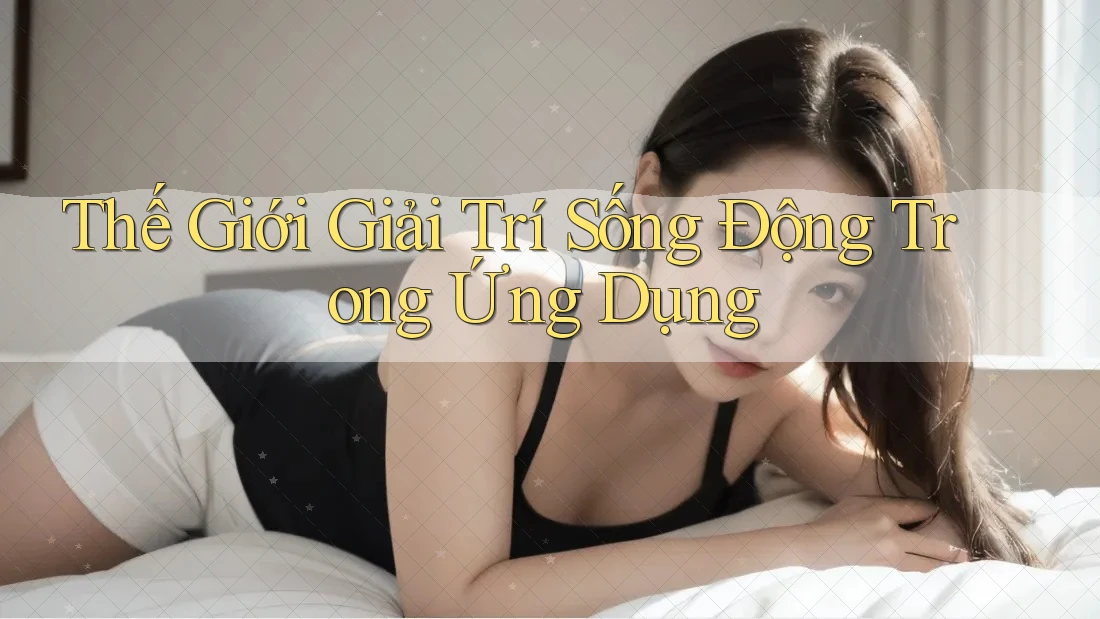 Thế Giới Giải Trí Sống Động Trong Ứng Dụng Thế Giới Giải Trí Sống Động Trong Ứng Dụng