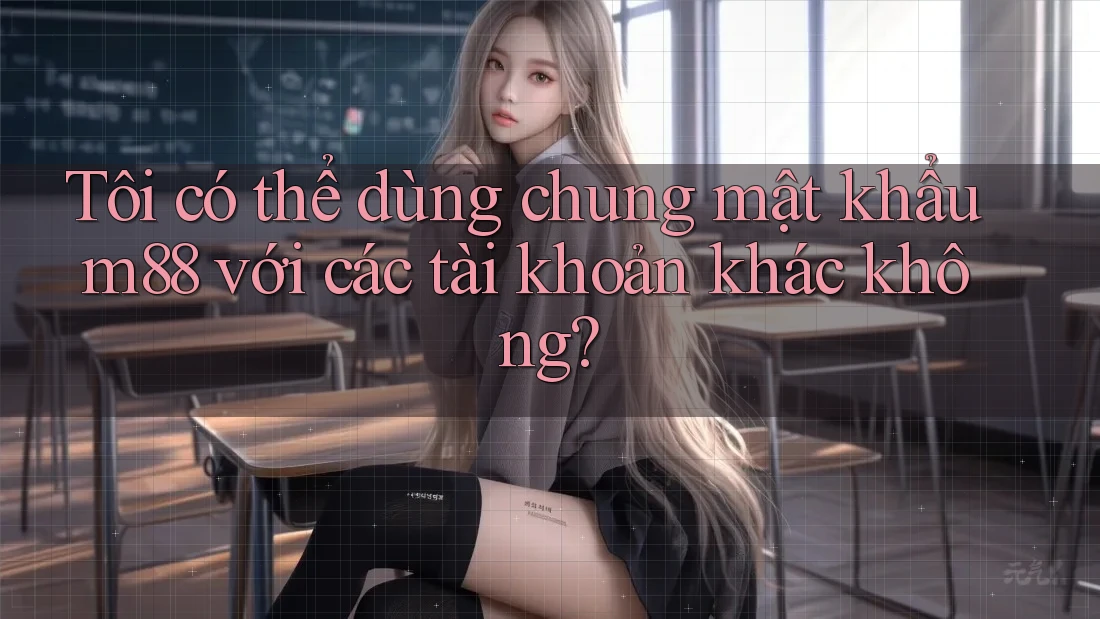 Tôi có thể dùng chung mật khẩu m88 với các tài khoản khác không? Tôi có thể dùng chung mật khẩu m88 với các tài khoản khác không?